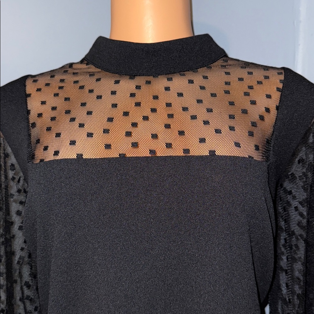 Stylish Ashley Stewart Dress with Lace Details - Size 14/16W - Picture 4 of 7